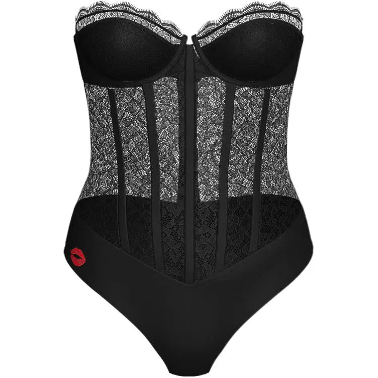 Женский комбинезон для отдыха Черный Victoria's Secret