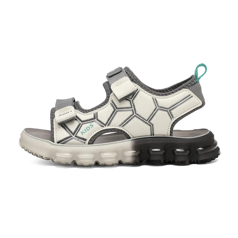 Детские сандалии из PU с открытым носком VENICEW, Half Gray