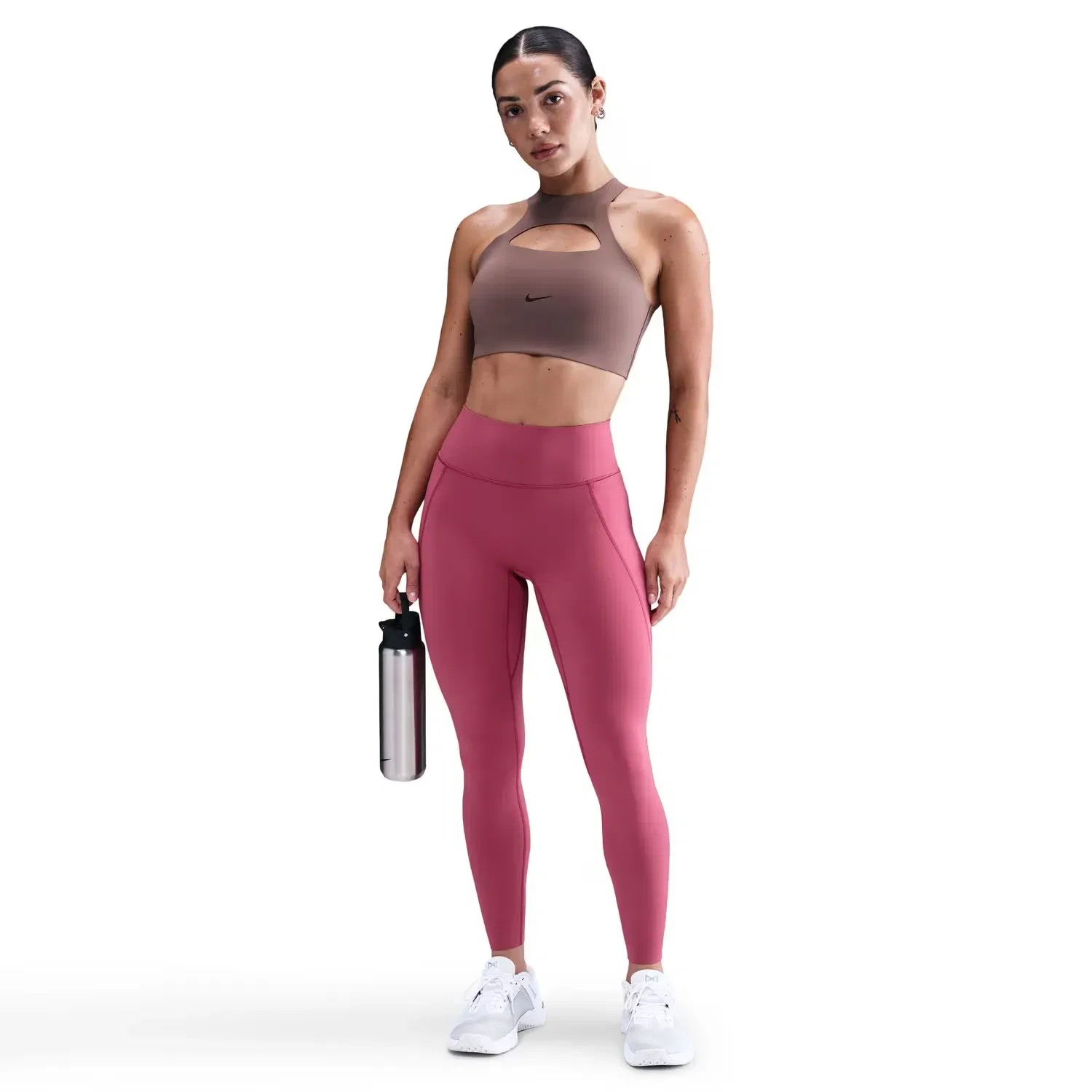 Женский топ для фитнеса с технологией Dri-FIT Nike, Purple — фото 3