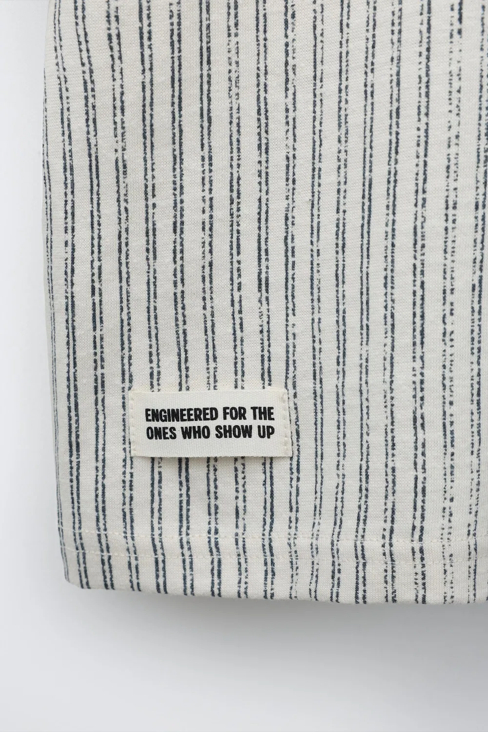 Полосатая футболка с этикеткой ZARA, Striped — фото 4