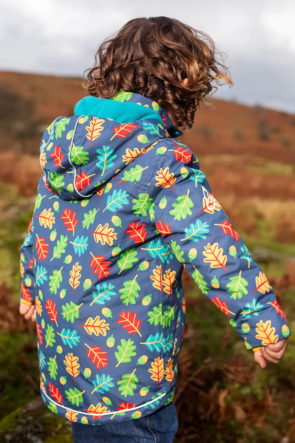 Детское пальто Playtime Frugi, Blue — фото 4