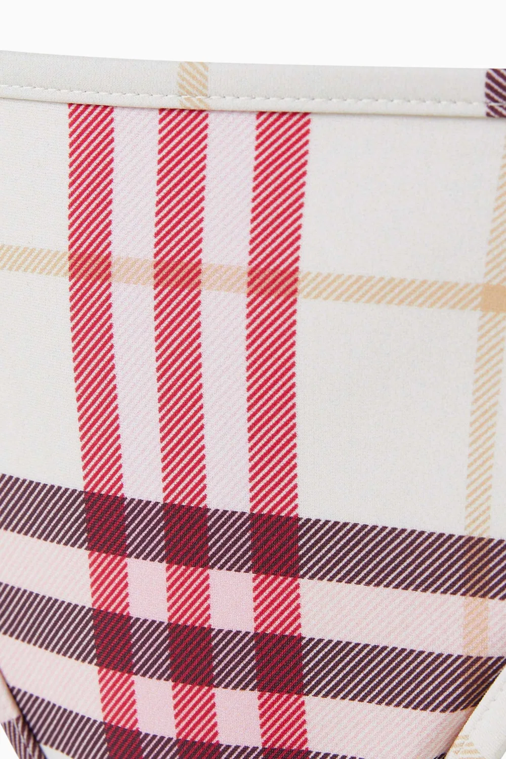 Плавки бикини с принтом Sadie Check Burberry — фото 2