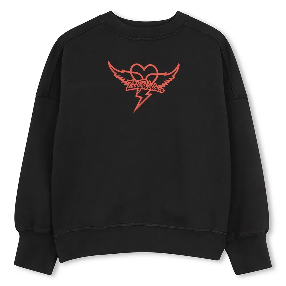 Свитшот Zadig & Voltaire X60541, черный