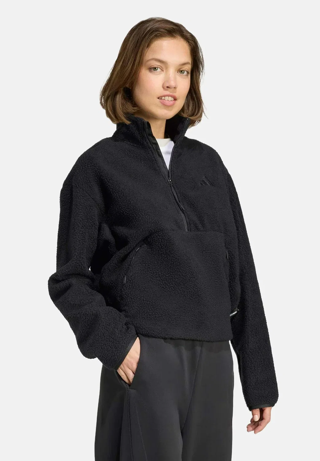 Флисовый джемпер Adidas Performance, Black