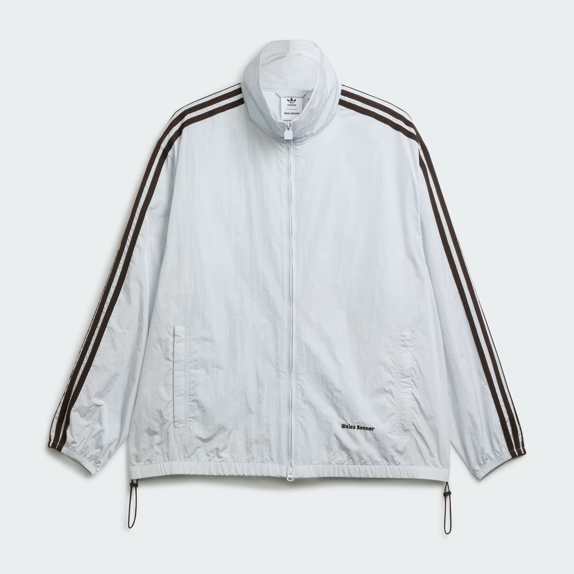 

Куртка Adidas Originals Wales Bonner Statement Nylon, голубой, Синий, Куртка Adidas Originals Wales Bonner Statement Nylon, голубой