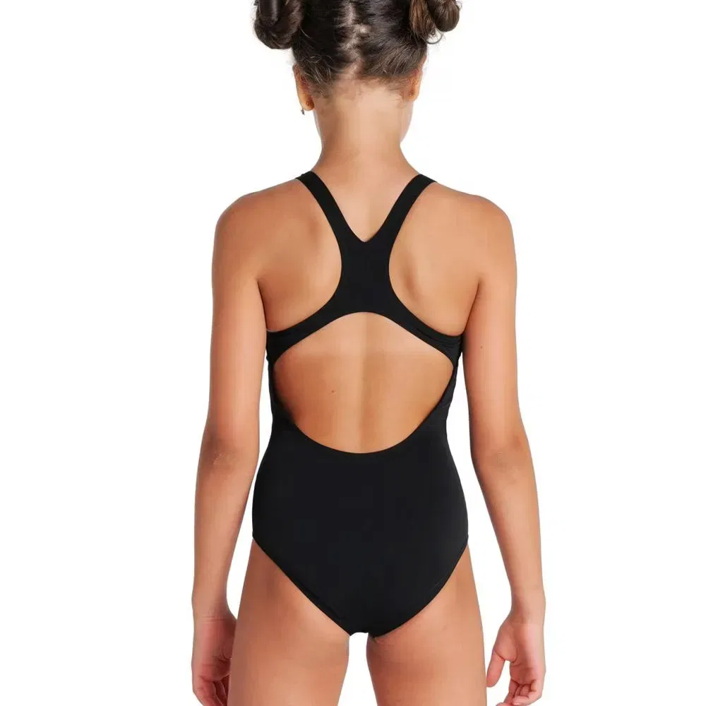 Детский купальник для девочек спортивный Arena Performance Swim Pro Team, Negro — фото 2