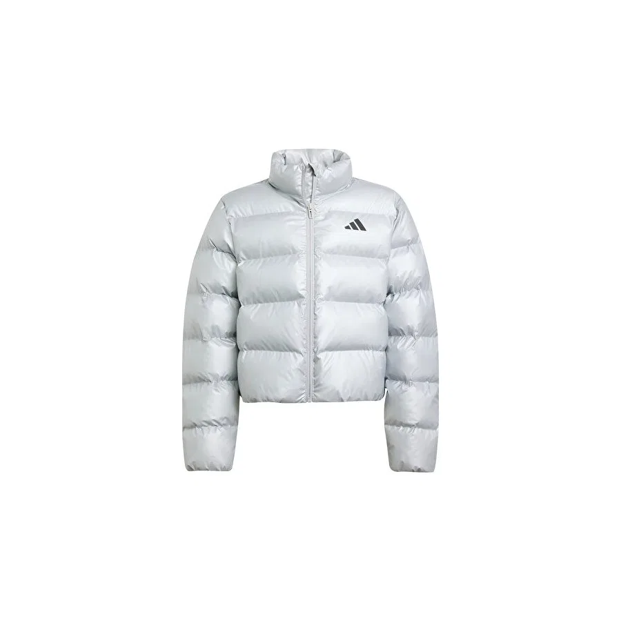 Детская куртка с длинным рукавом J Sd Glam Jkt adidas, Серебристый