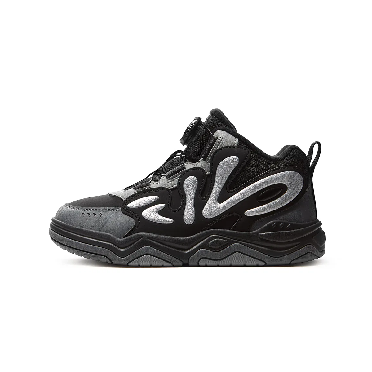 Детские кроссовки с ретро-стилем Heritage FHT FILA KIDS, Black/Castle Gray