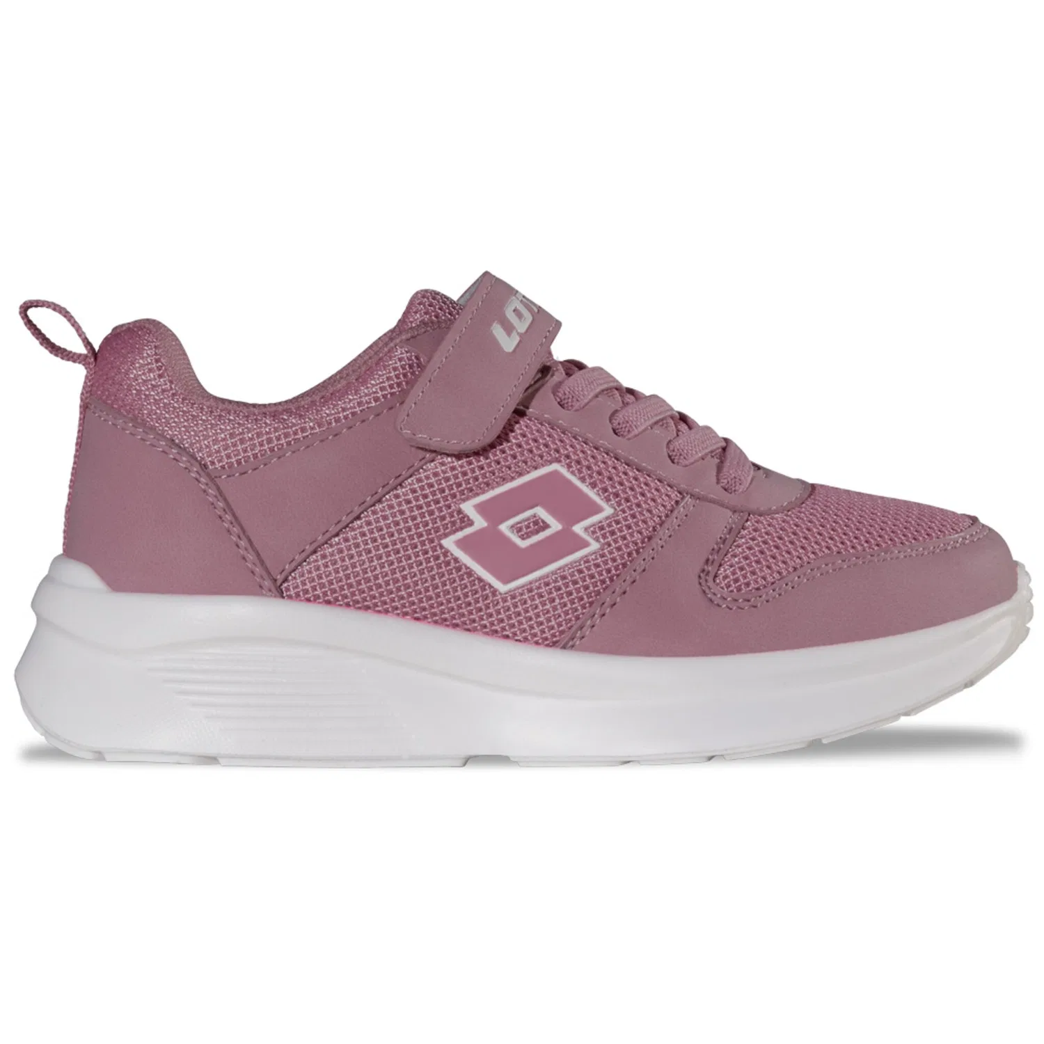 Детские кроссовки особенно легкие и удобные Lotto, Dark Rose-White