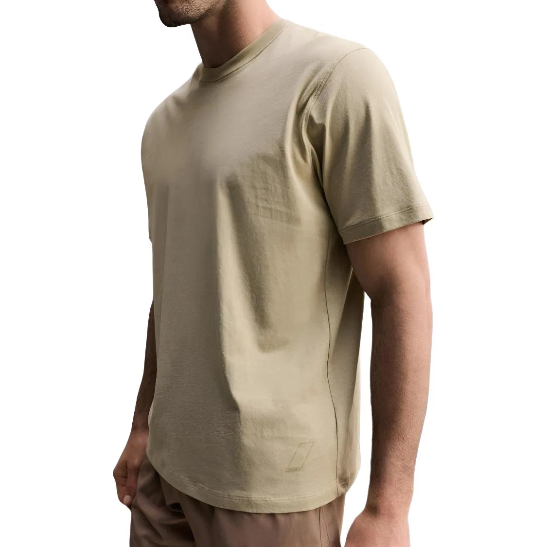 Мужская футболка с круглым вырезом Light Green ZARA, Light Green — фото 4