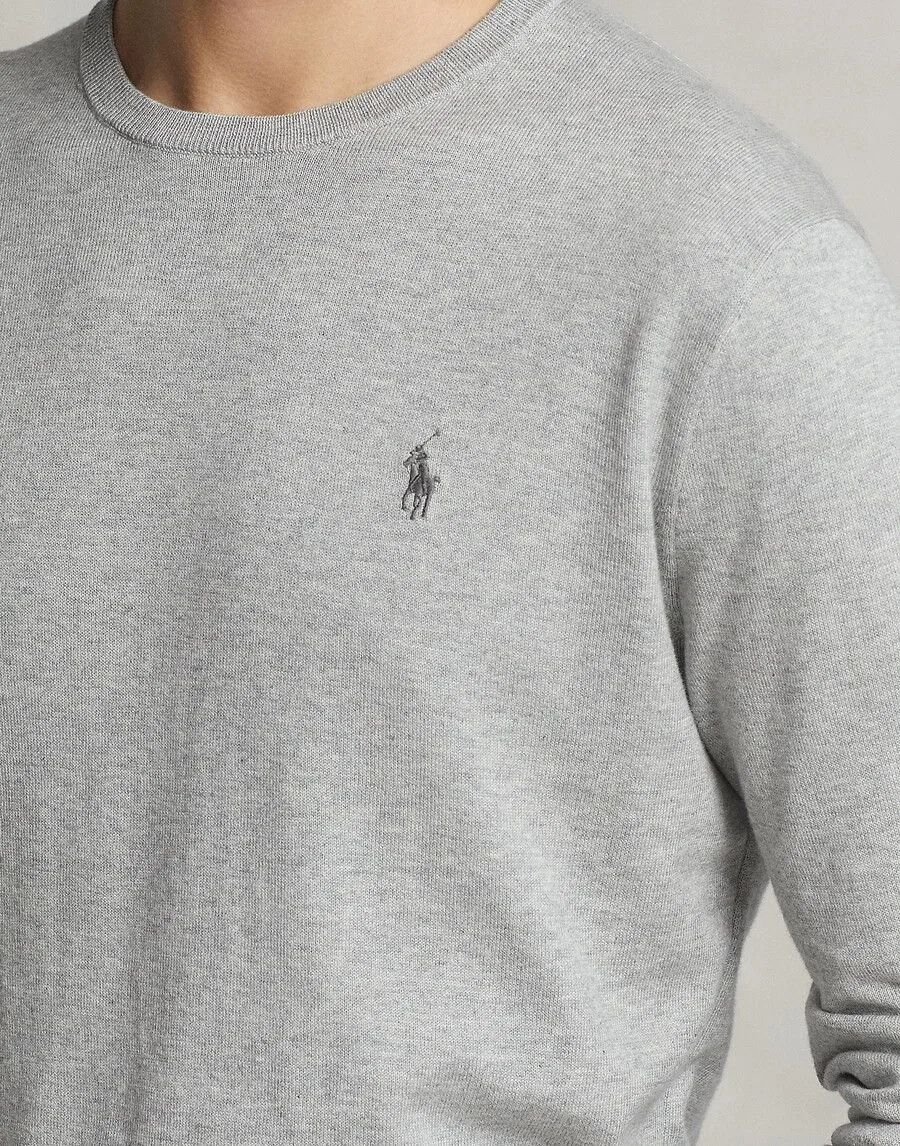 Свитер Polo Ralph Lauren серого цвета — фото 2
