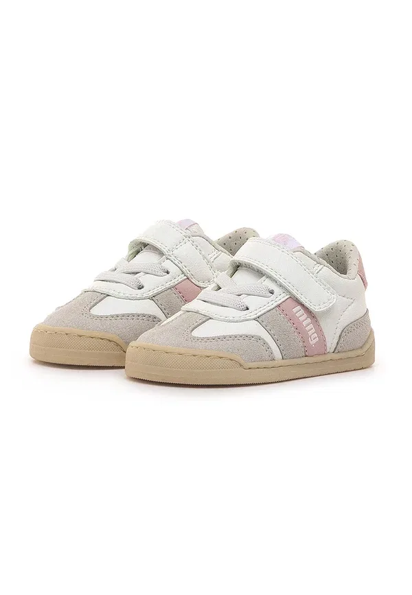 Ботинки ветрозащитные baby shoes Mtng, белый, светло-розовый — фото 2