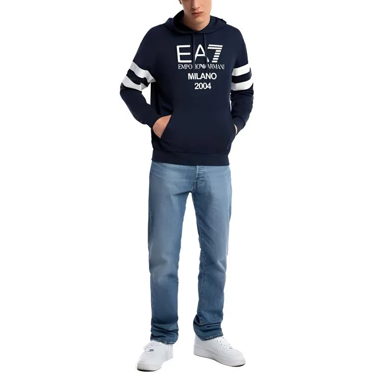 Мужской свитшот EMPORIO ARMANI EA7, Blue — фото 3