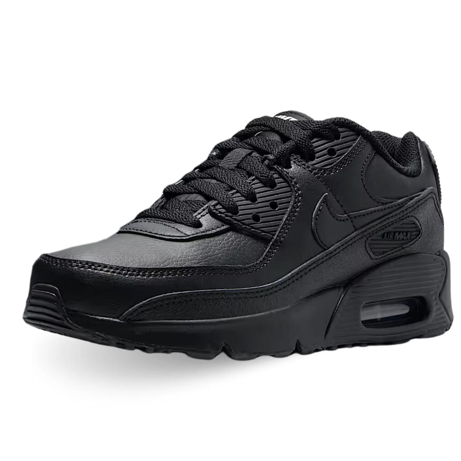Детские кроссовки с амортизацией Air Max 90 LTR NIKE, Black
