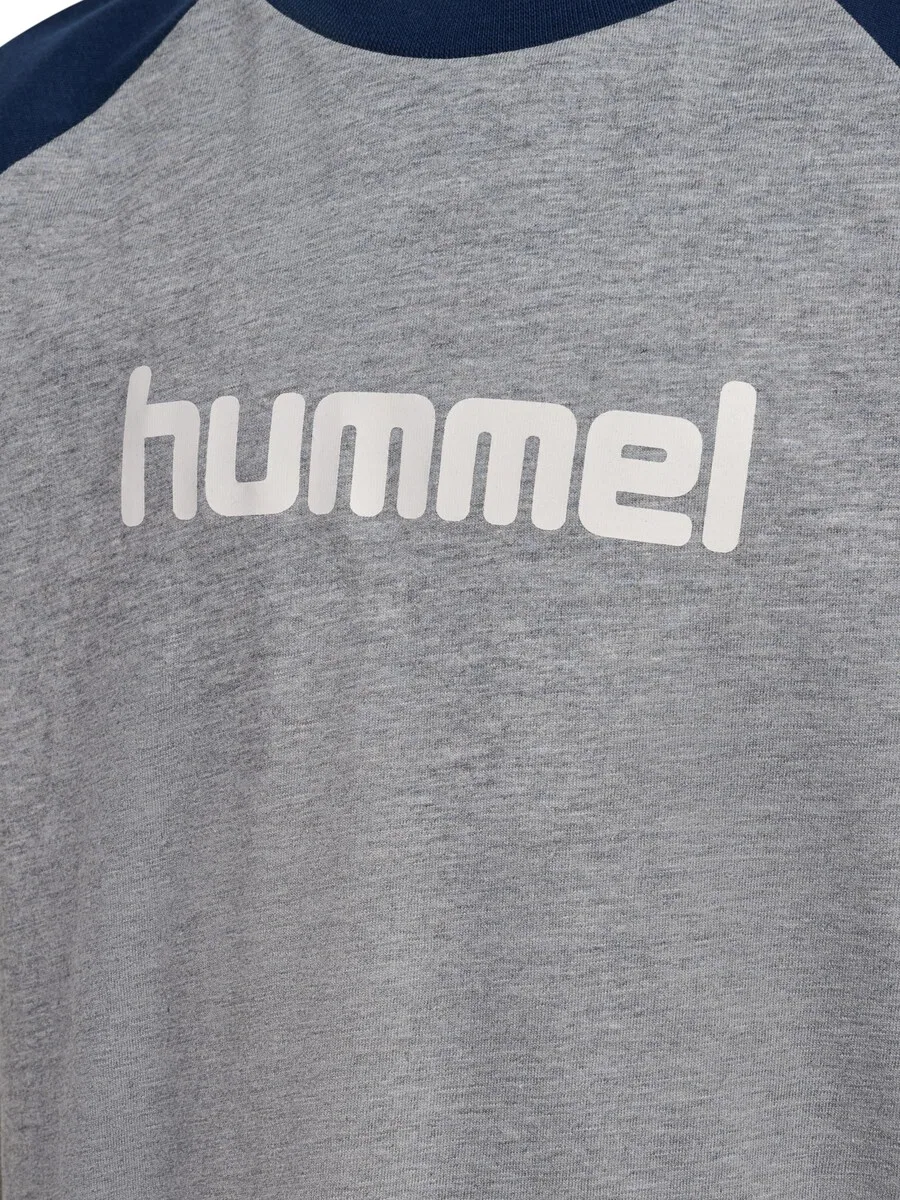 Футболка Hummel Performance темно-синего цвета — фото 4