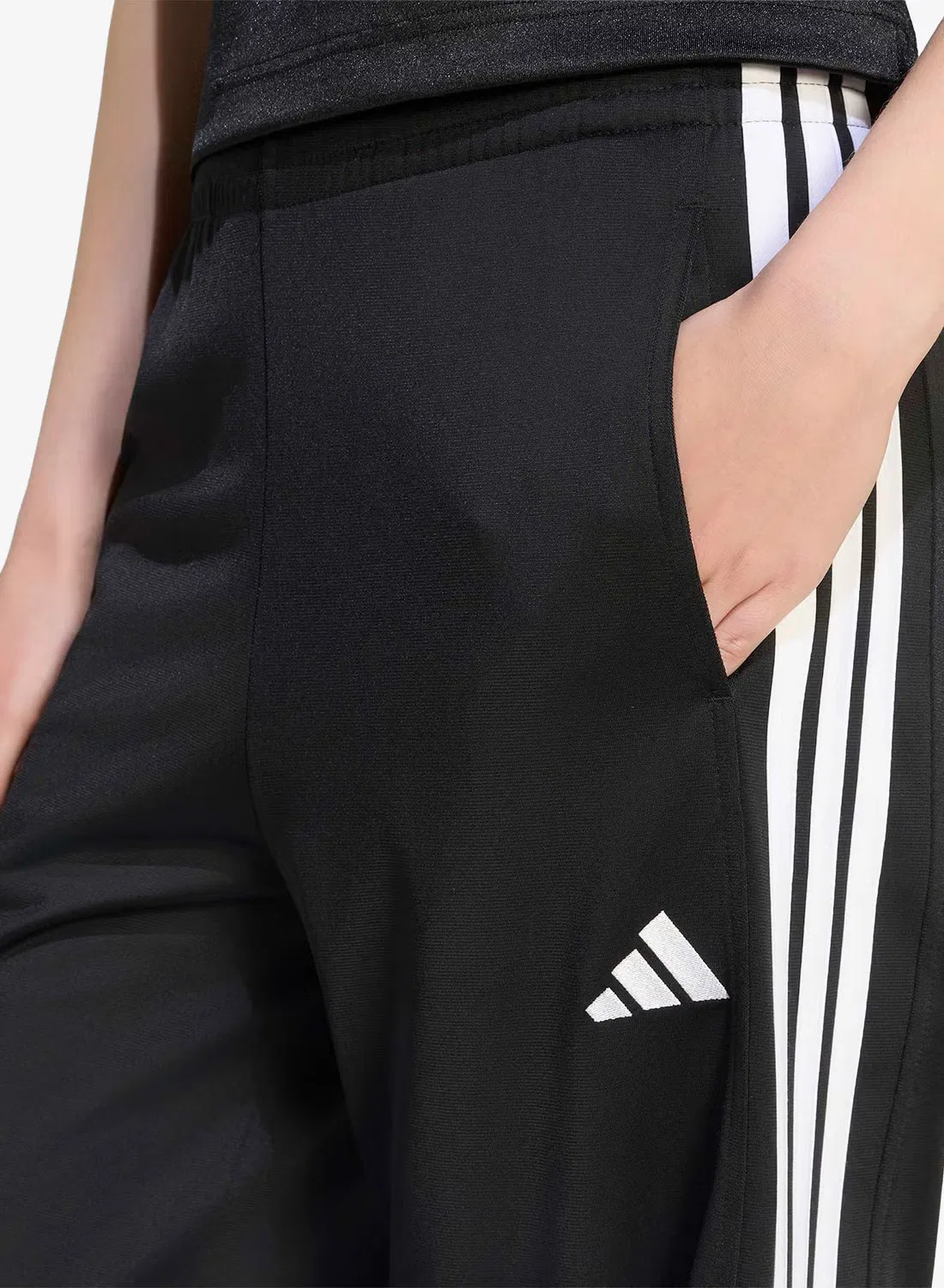 Брюки спортивные с высокой посадкой Dayready Adidas, черный — фото 3