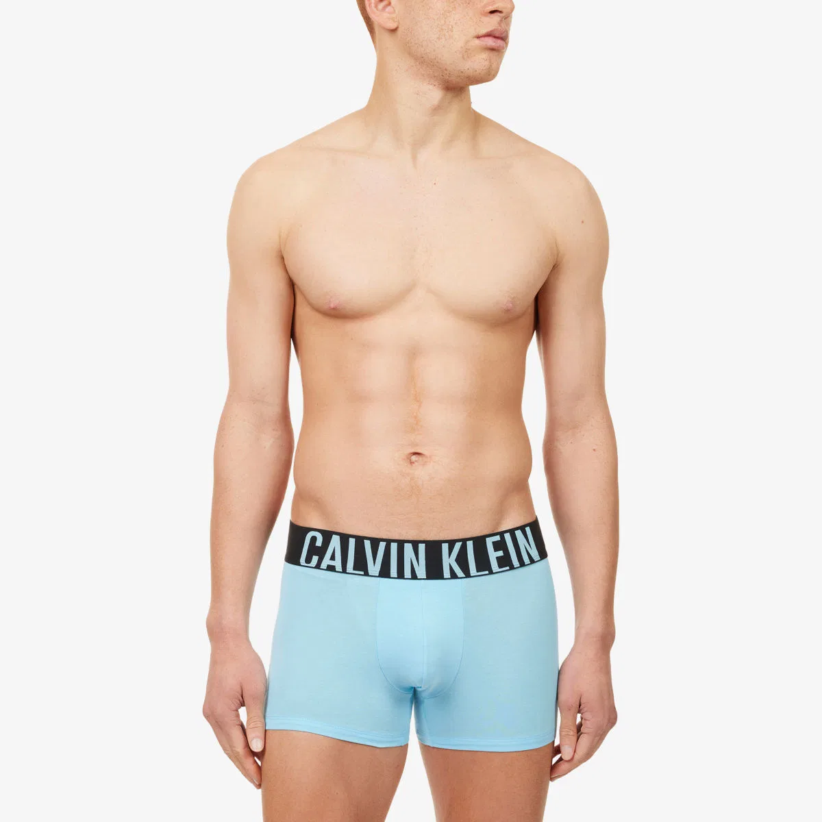 Мощный комплект из трех трусов из хлопкового трикотажа Calvin Klein, мультиколор — фото 2