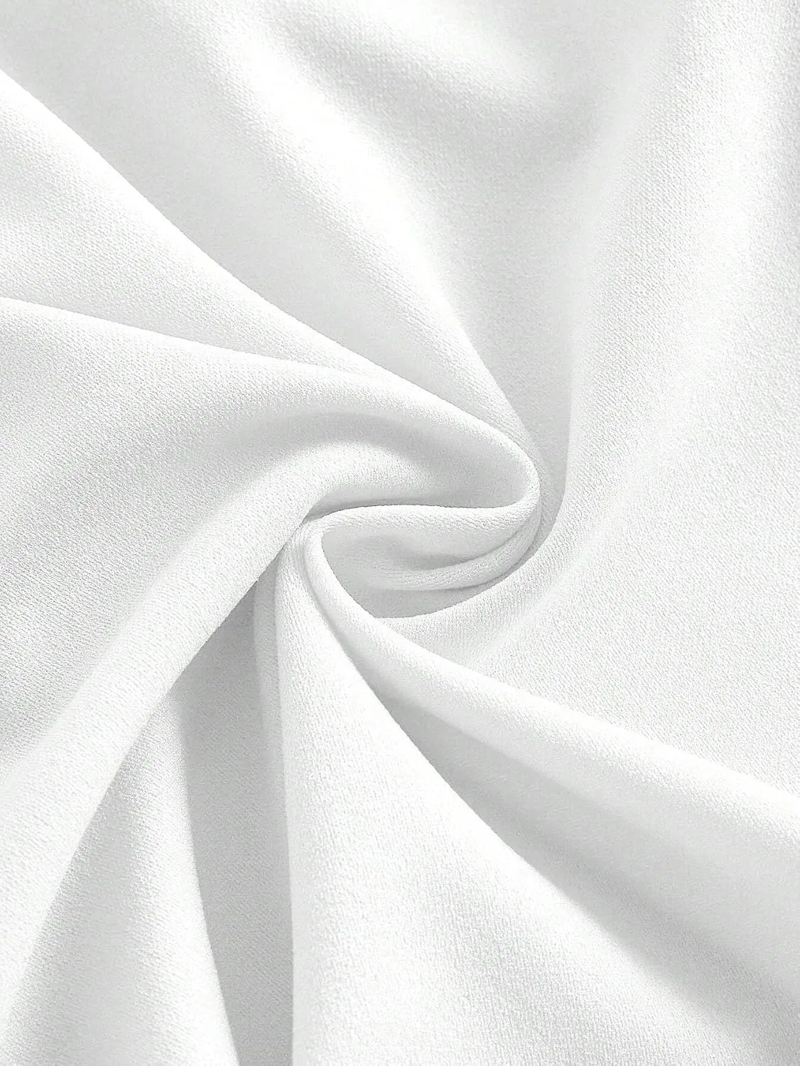 Женское повседневное платье миди с открытой спиной Bodycon, White — фото 4