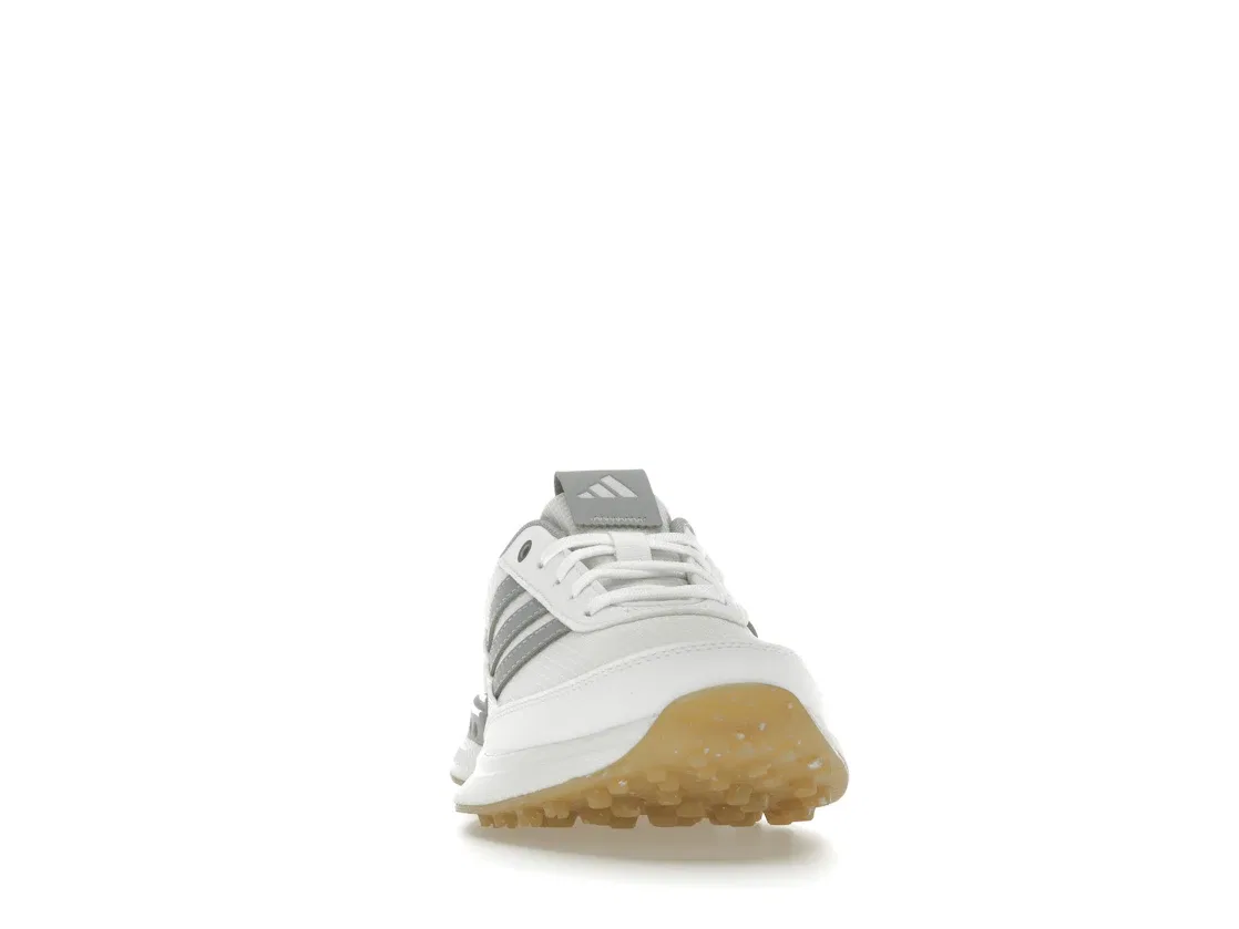 Детские кроссовки для гольфа без шипов Adidas S2G Spikeless 24 Golf, Cloud White Halo Silver Gum — фото 2