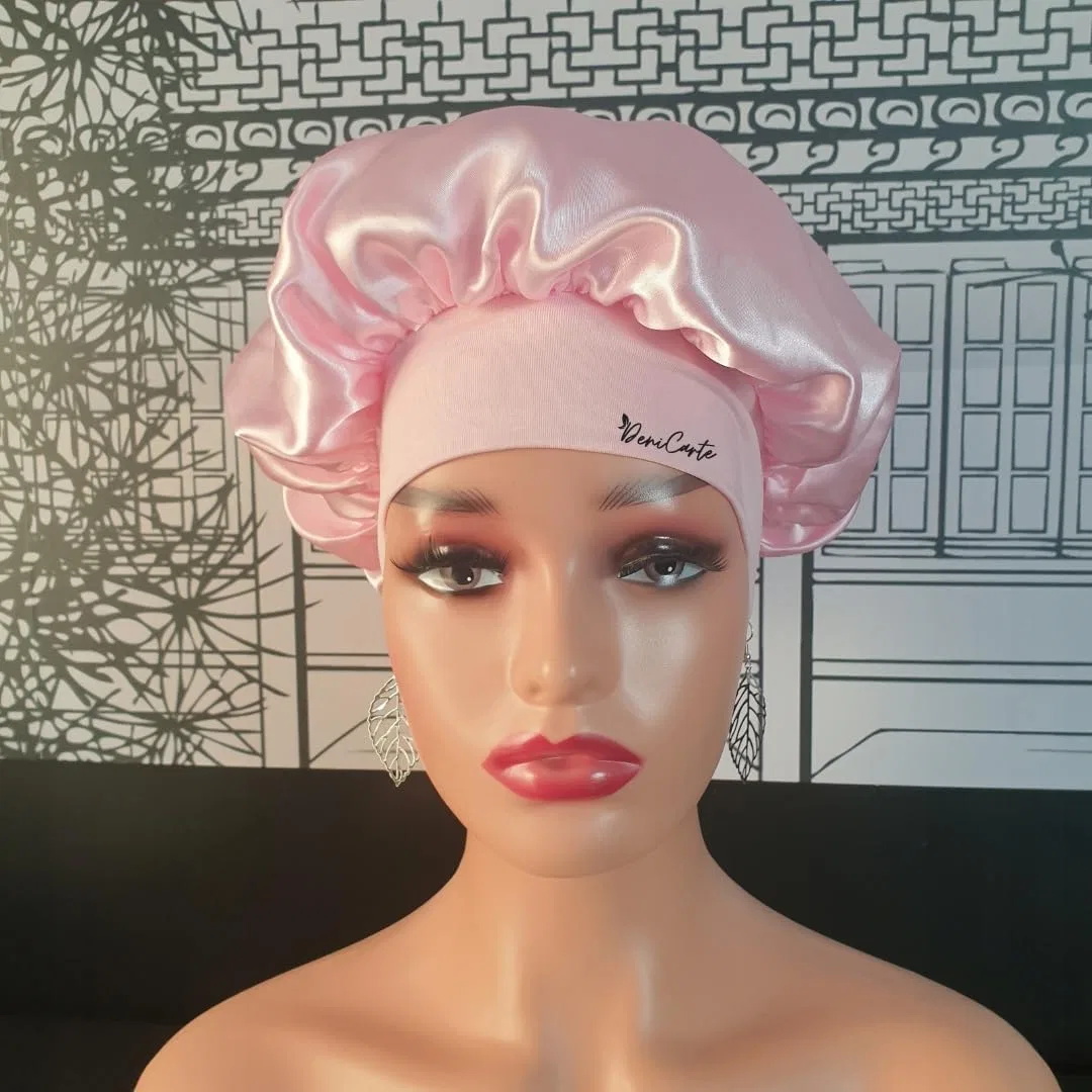 Шапочка для душа Satin Sleep Cap, Deni Carte, Черный