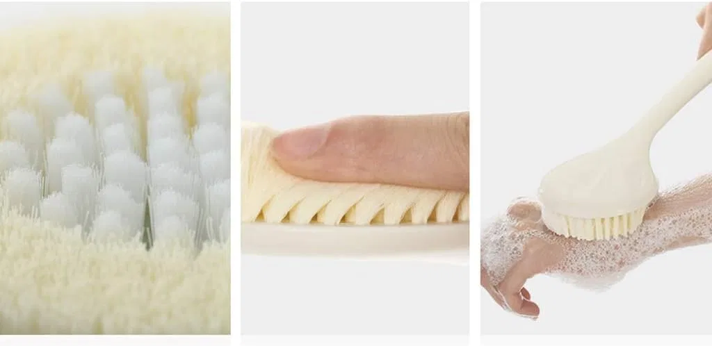 Щетка для душа с длинной ручкой, WYRKYP, зеленый — фото 3