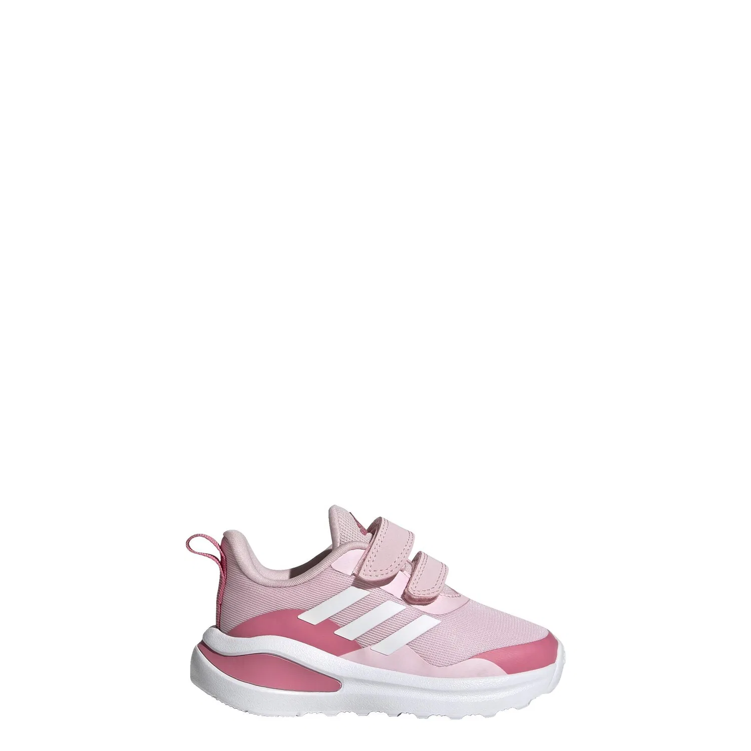 Детские кроссовки с двумя липучками FortaRun Double Strap Adidas, Rosa Weiss Bonbonrosa