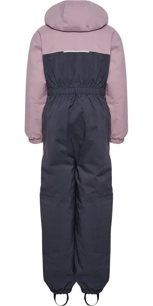 Комбинезон утепленный Hmljr Block Snowsuit WP Hummel, фиолетовый — фото 2