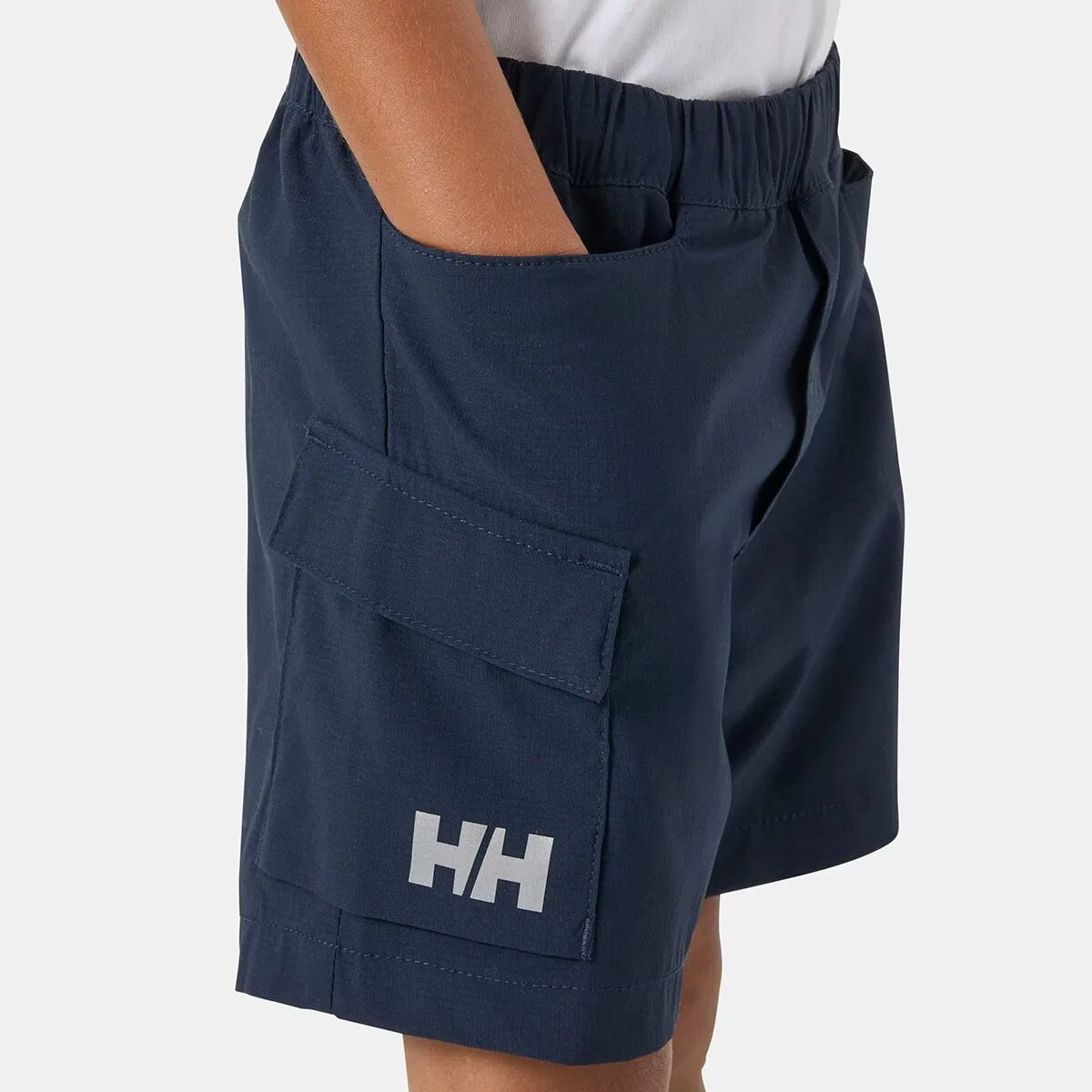 Детские шорты для мальчиков из рипстопа Helly Hansen, темно-синий — фото 3