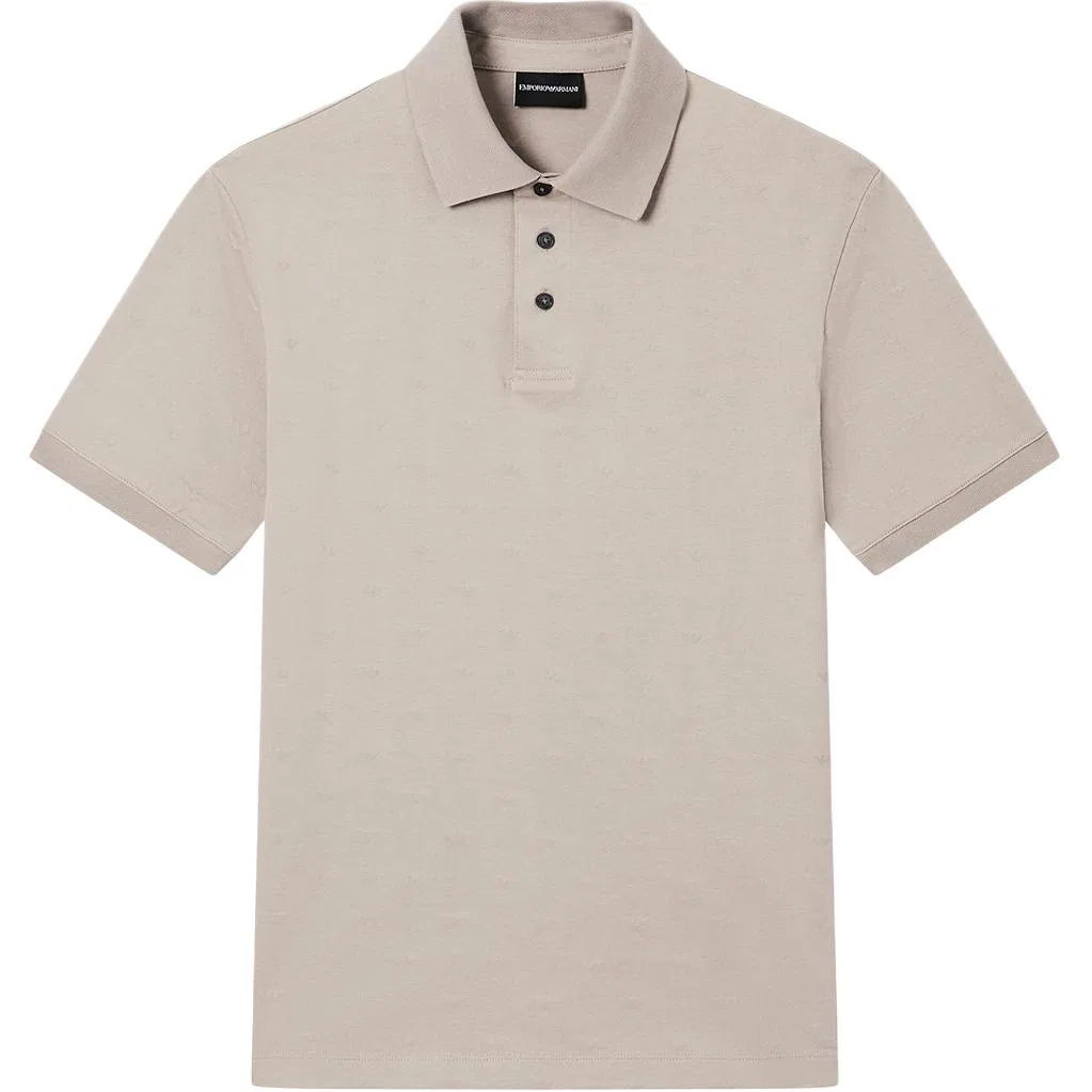 Мужское поло Emporio Armani Gray