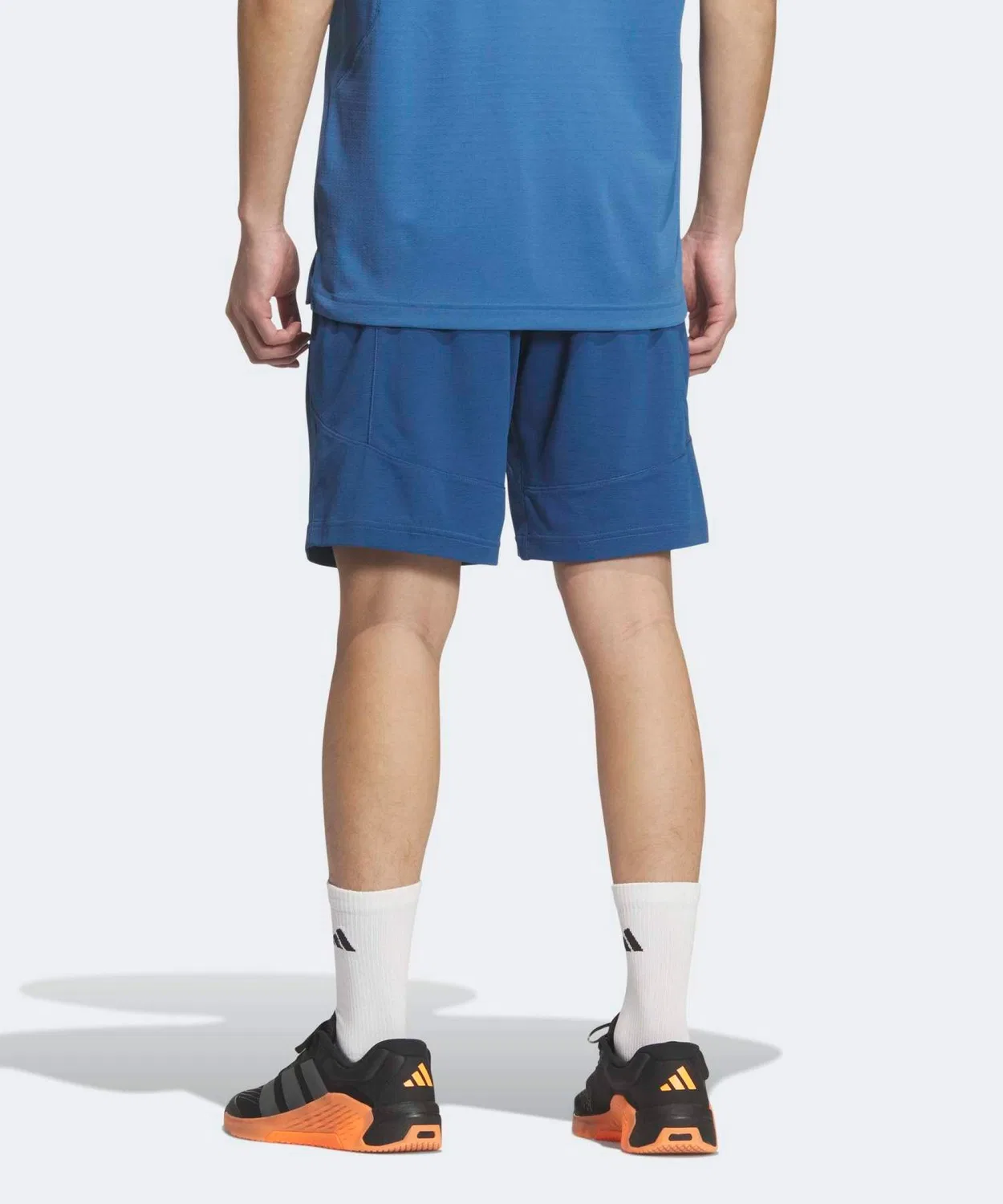 Мужские шорты с принтом Stealth Sliver Tech Essentials Cool Touch Regular Fit 9 дюймов Adidas, Blue — фото 2