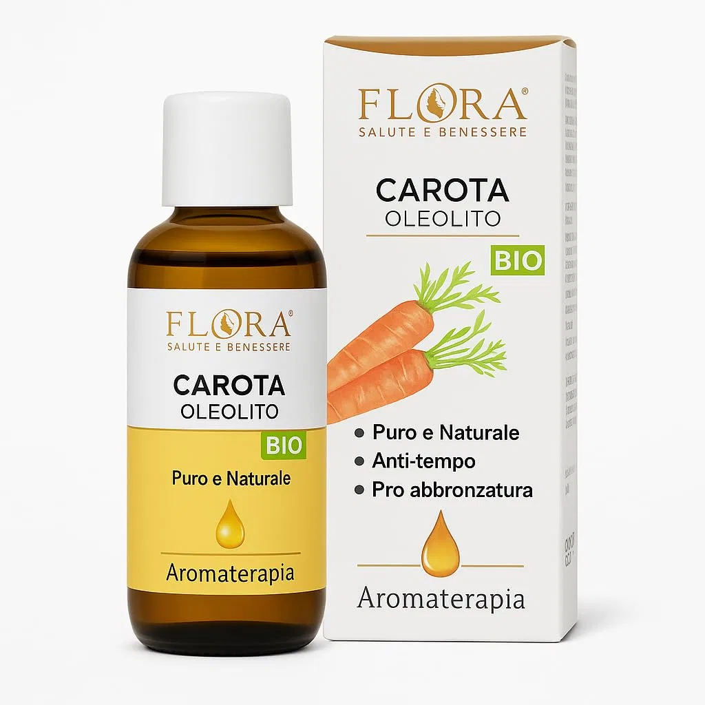 Масло для тела Carota Oli Macerati, Flora, 50 мл