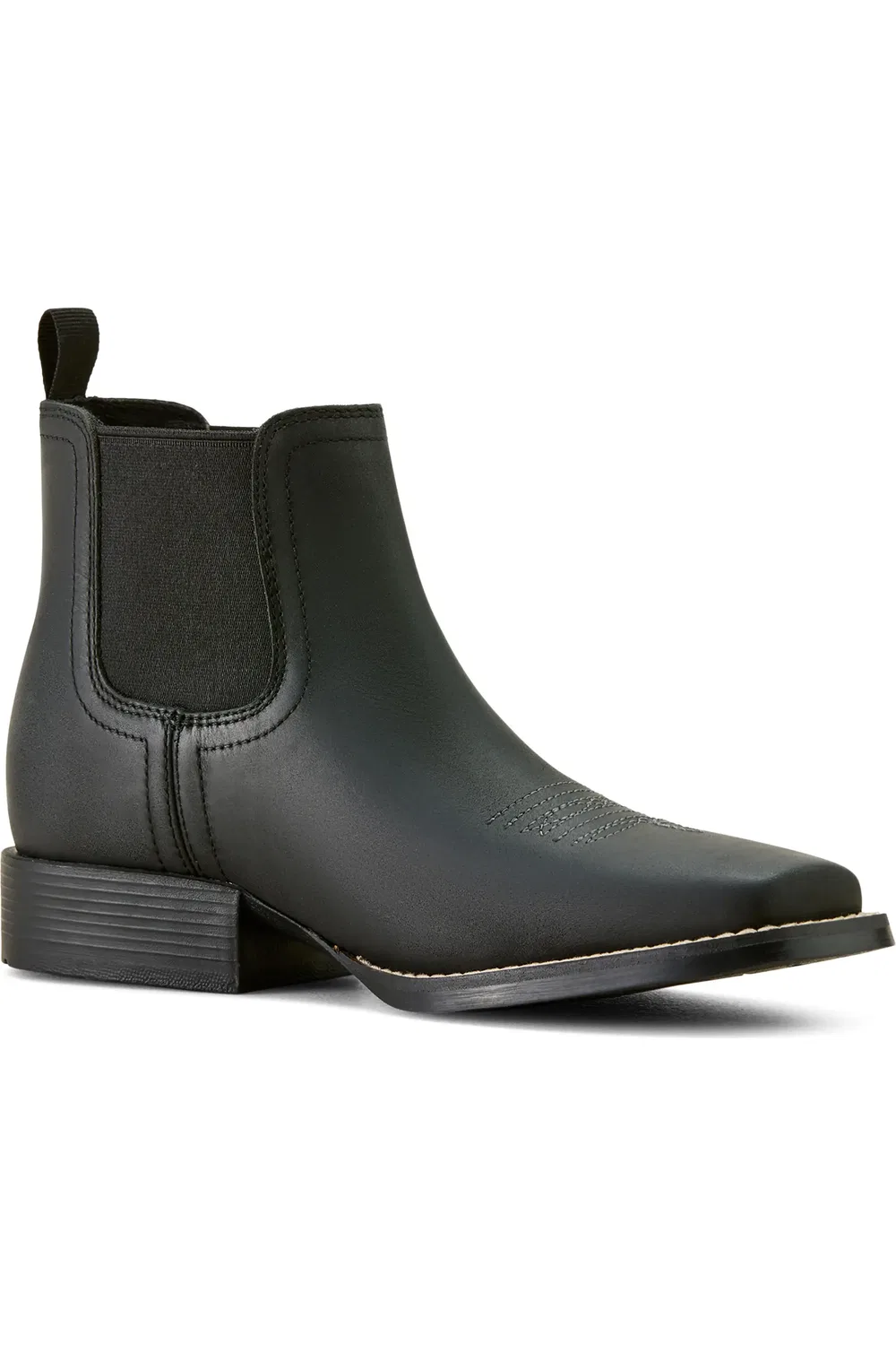 Детские ботинки челси Western Booker широкий квадратный носок Ariat, Tricorn Black