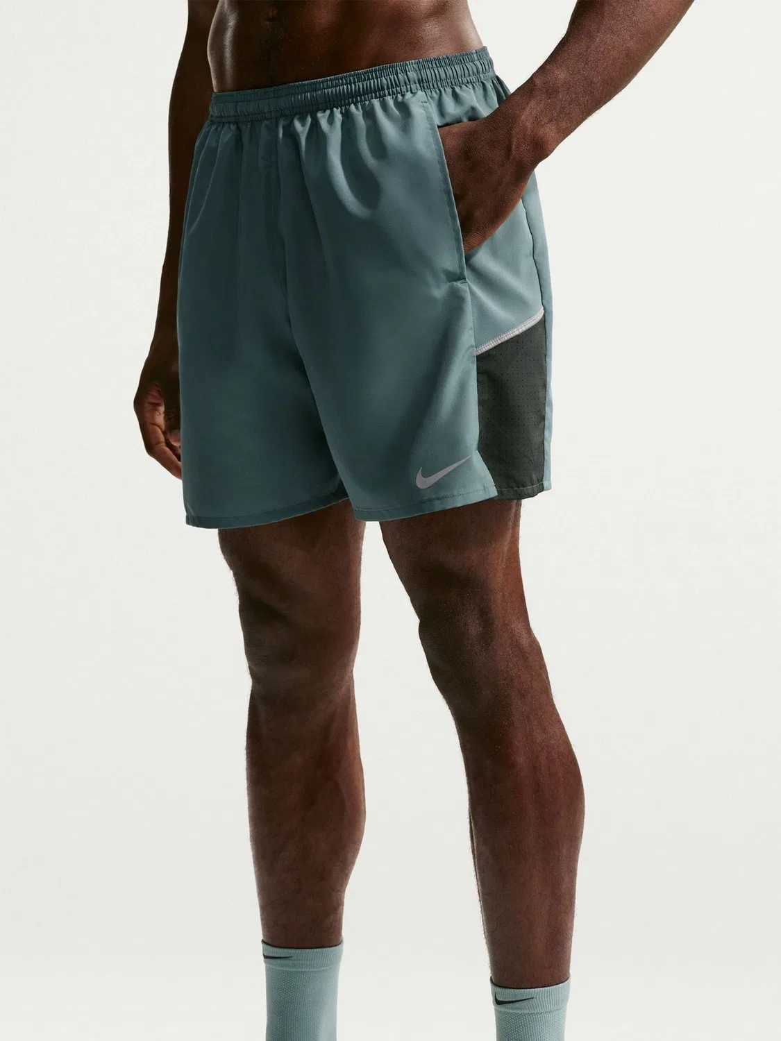 Шорты беговые Miler Dri-FIT Nike, Mineral Slate