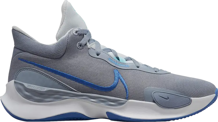 

Кроссовки Nike Renew Elevate 3 'Pure Platinum Hyper Royal', серый