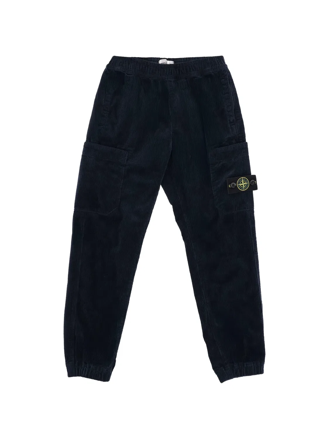 Брюки-карго Compass вельветовые синие Stone Island, синий
