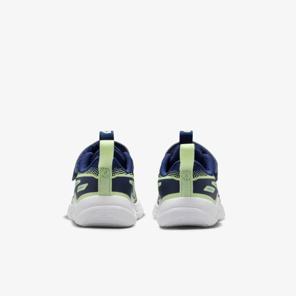 Детские кроссовки на липучках Nike Cosmic Runner, Космосблау — фото 4