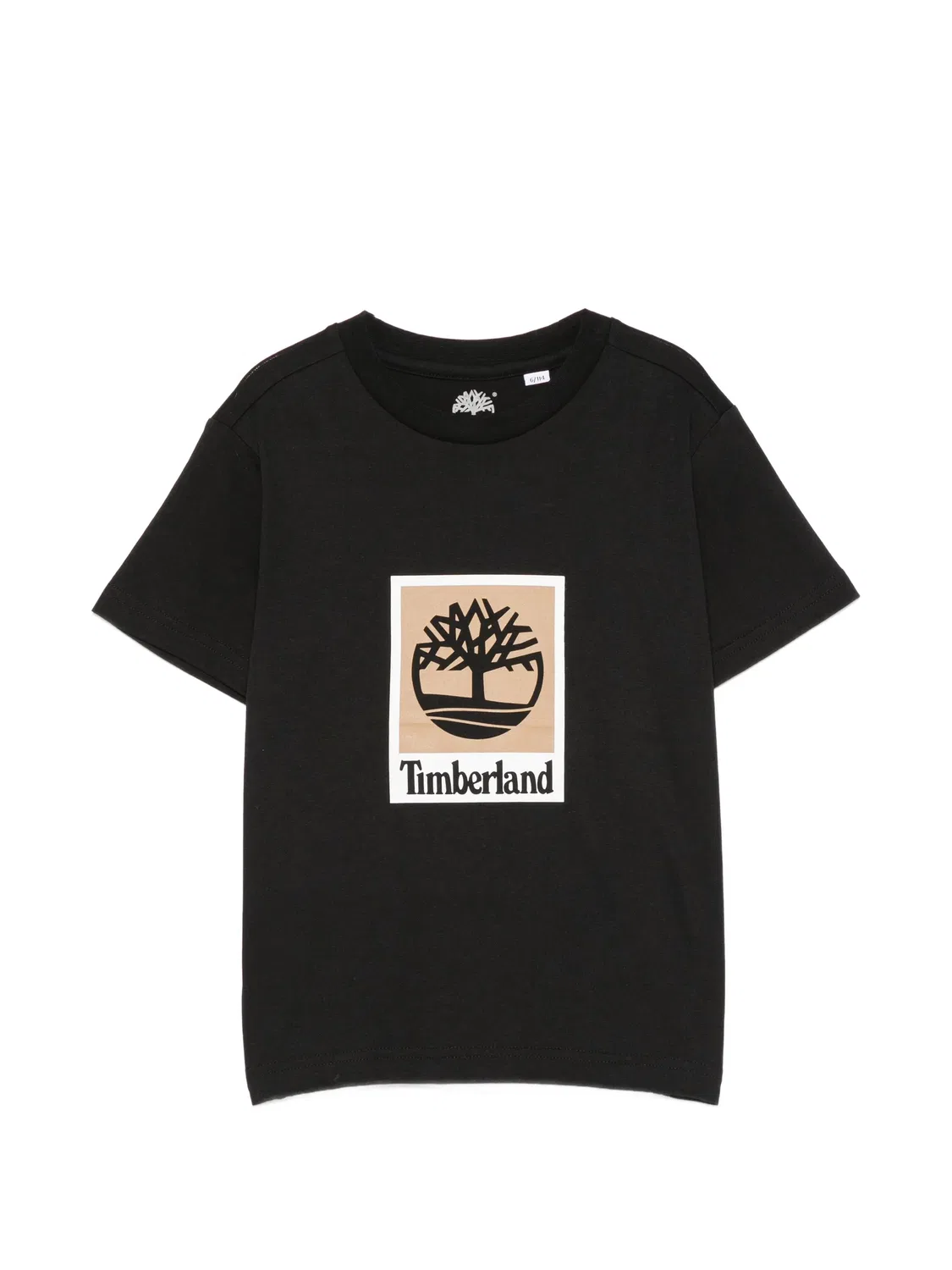 Футболка с логотипом Timberland Kids, черный