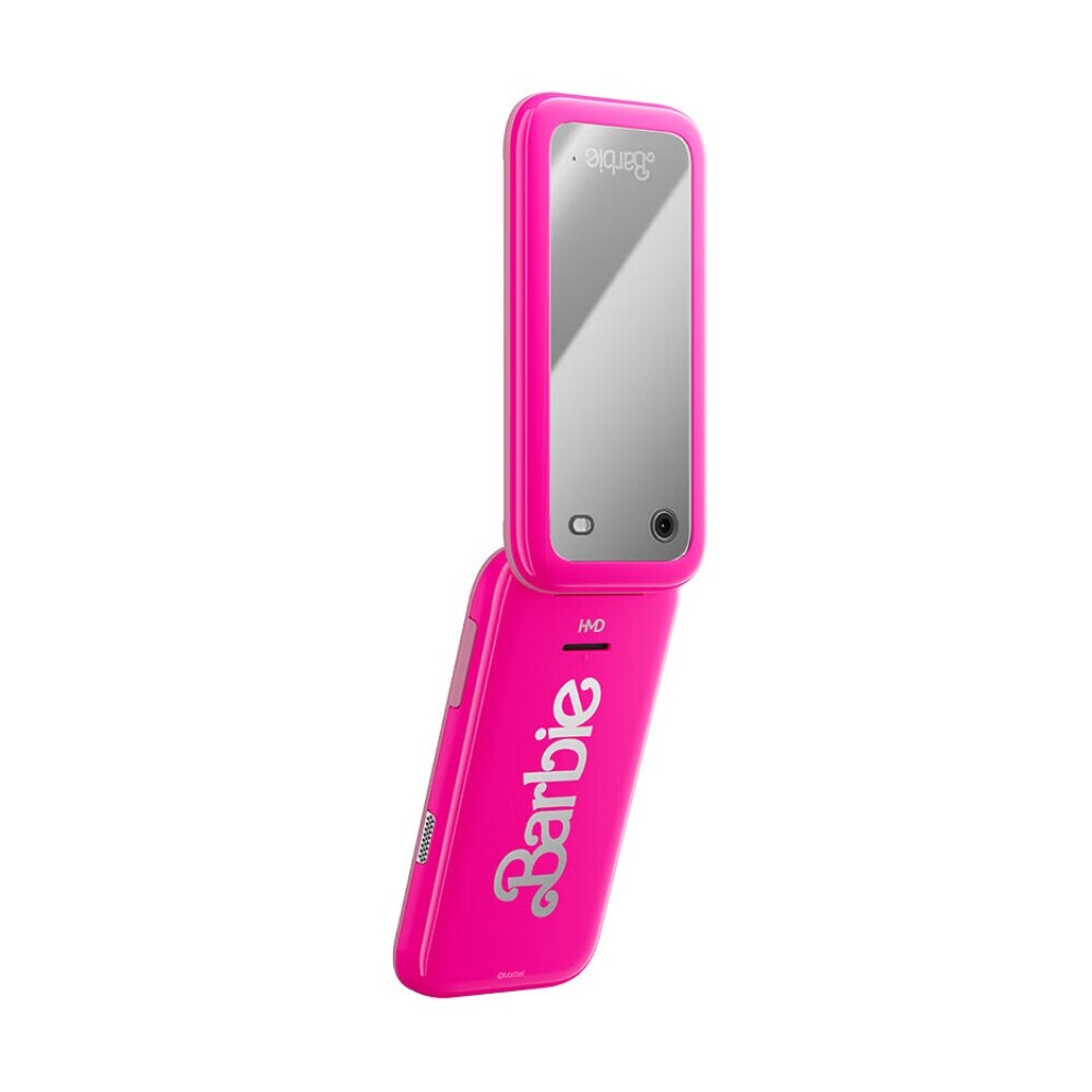 Мобильный телефон HMD Barbie Phone, 64 МБ/128 МБ, 2 Nano-SIM, розовый — фото 3