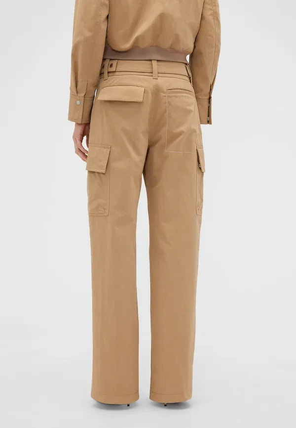 Брюки-карго с высокой посадкой от Victoria Beckham - брюки-карго Gap — фото 3