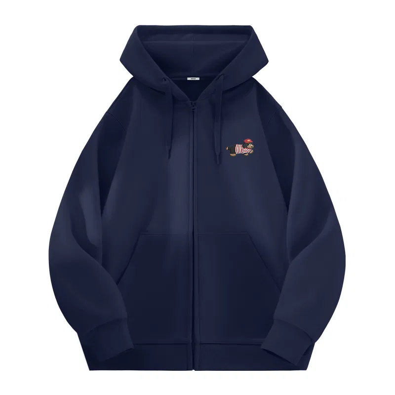 Детское пальто с принтом MINISO, Navy Blue