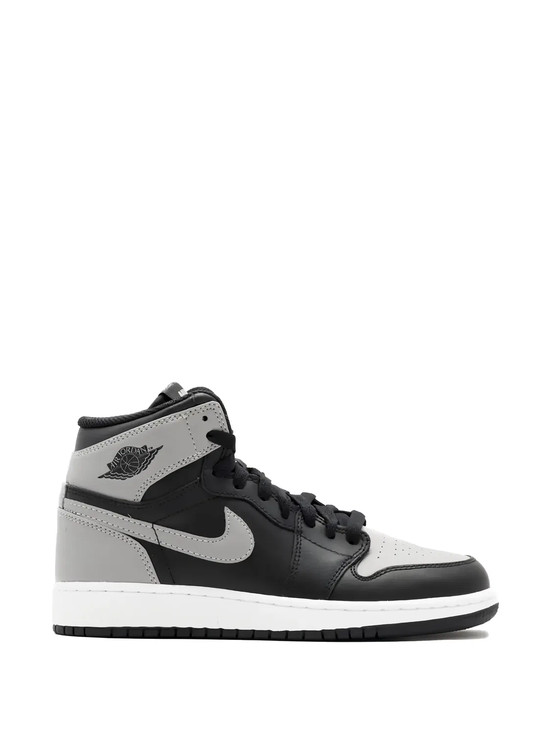 Кроссовки Air Jordan 1 черные, черный — фото 2