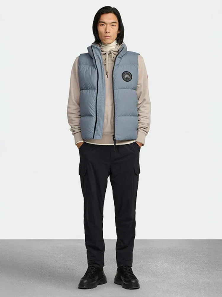 Футболка с коротким рукавом Lawrence Puffer Vest CANADA GOOSE, Light Blue