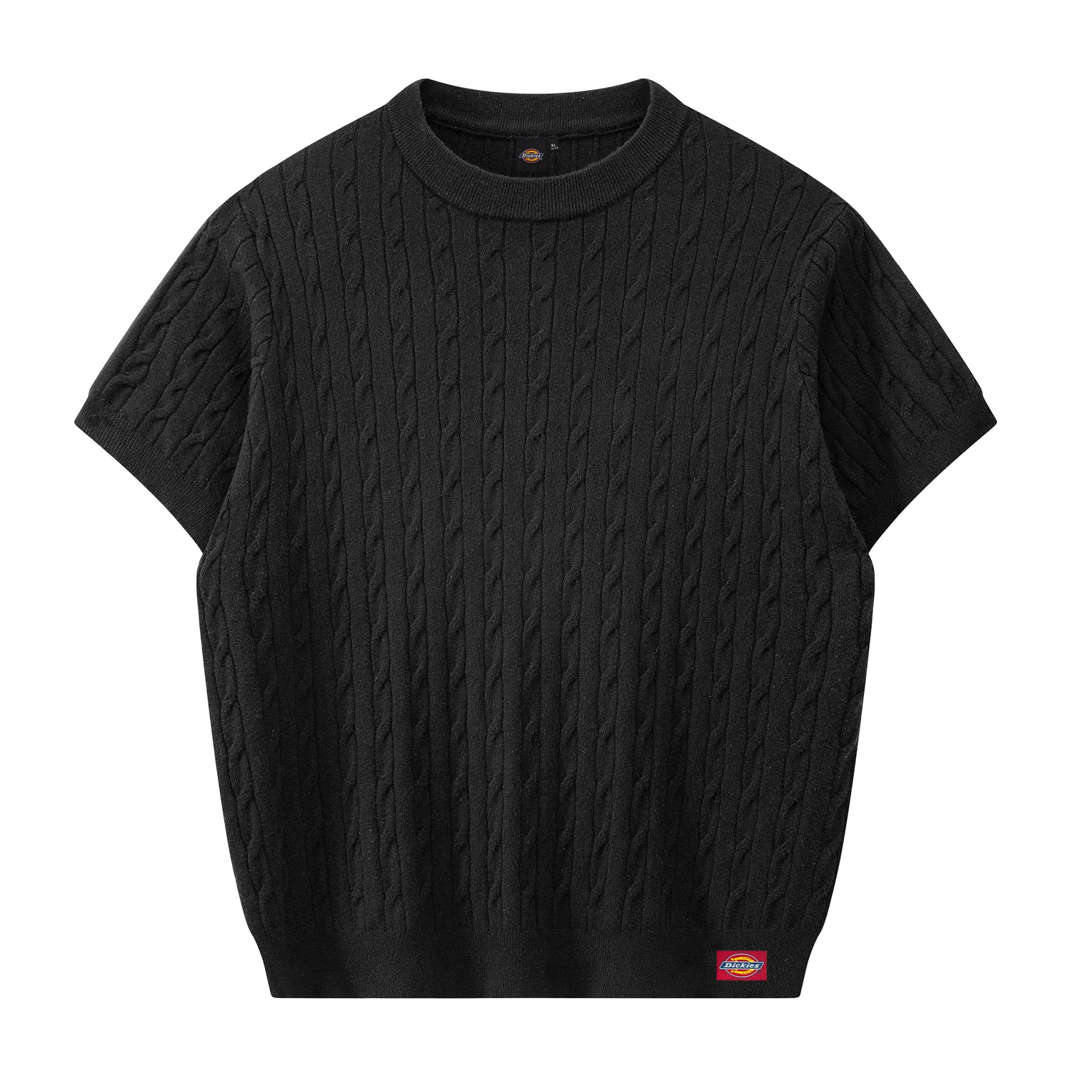 Детский джемпер с воротником-стойкой Dickies, Black Crew Neck