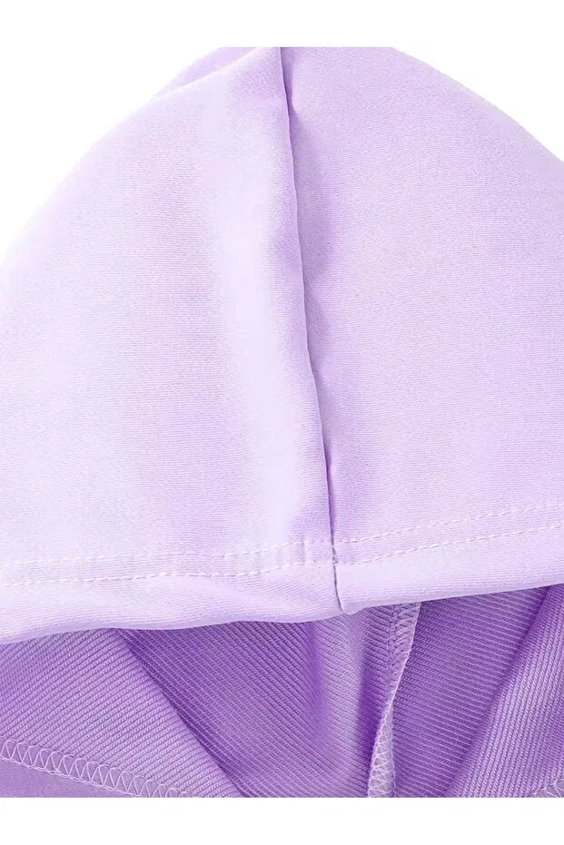 Детское для девочек худи с принтом Young Kpop Demon Hunters Touz Moda, Purple — фото 4