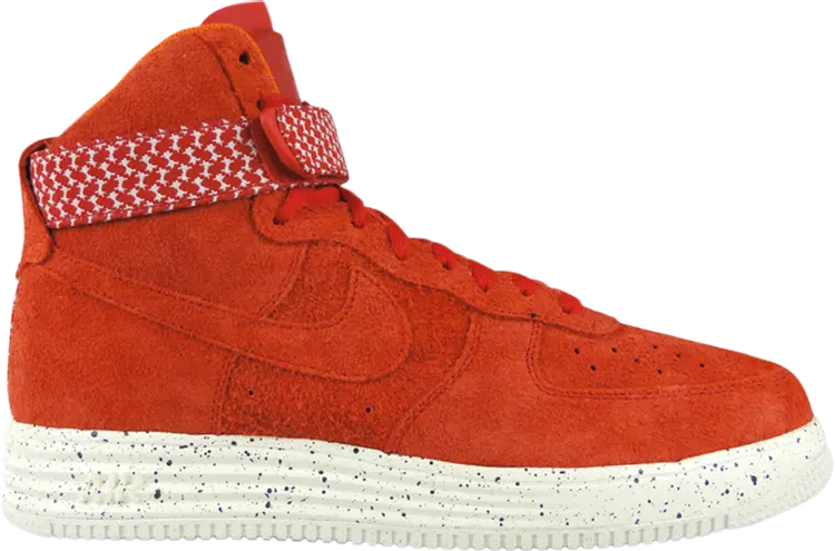 

Кроссовки Nike Lunar Force 1 Hi SP 'Undftd', красный