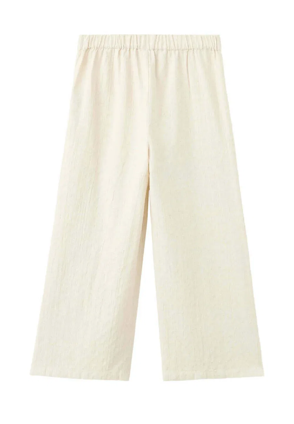 Детский - штаны Mango Kids, Off-White — фото 3