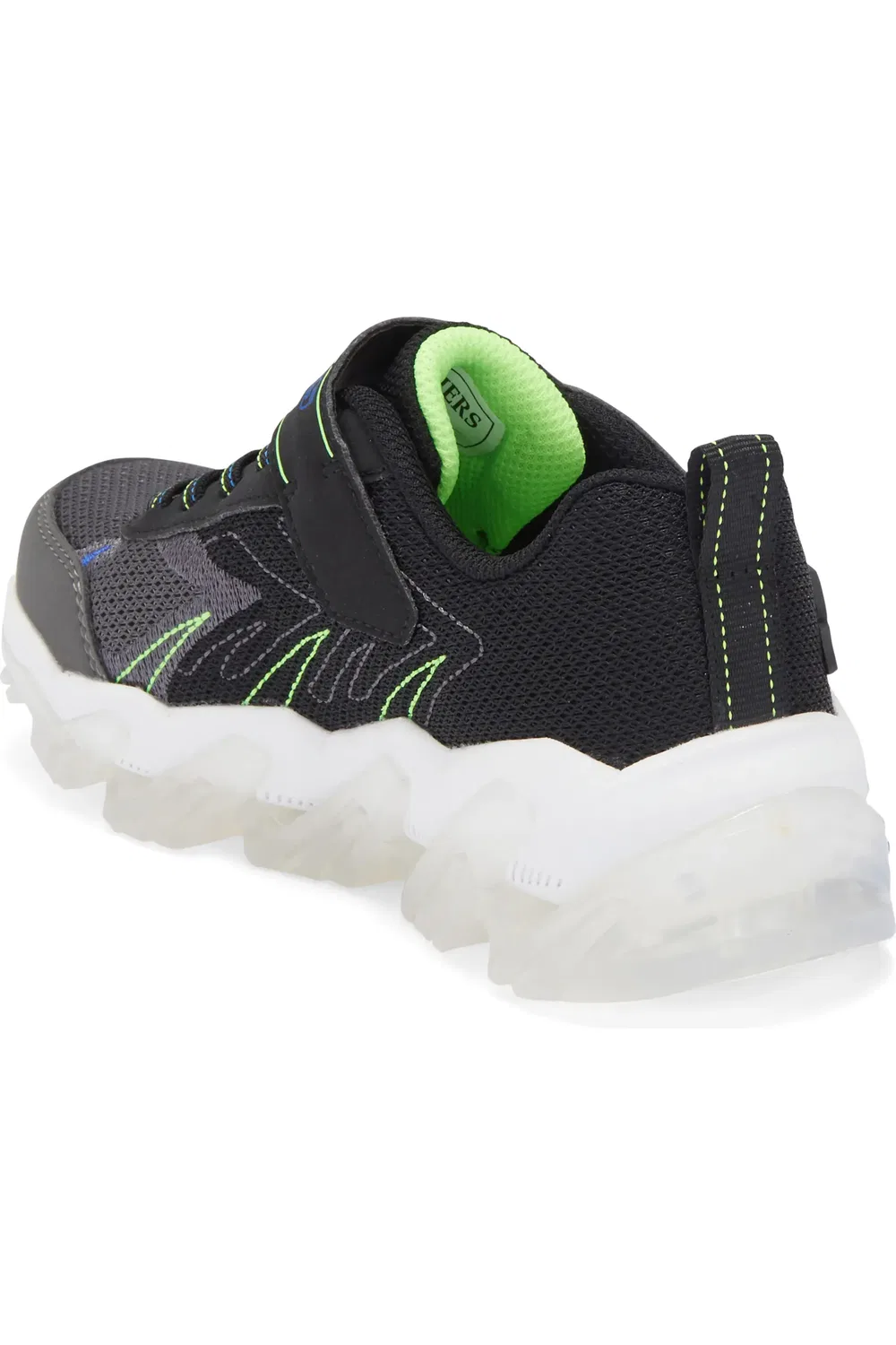Кроссовки детские с подсветкой Mega-Surge 2.0 SKECHERS, Charcoal/Multi — фото 2