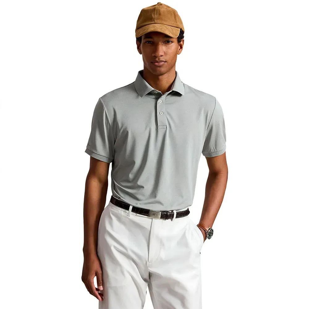 Мужская футболка-поло с коротким рукавом Polo ralph lauren, Grey