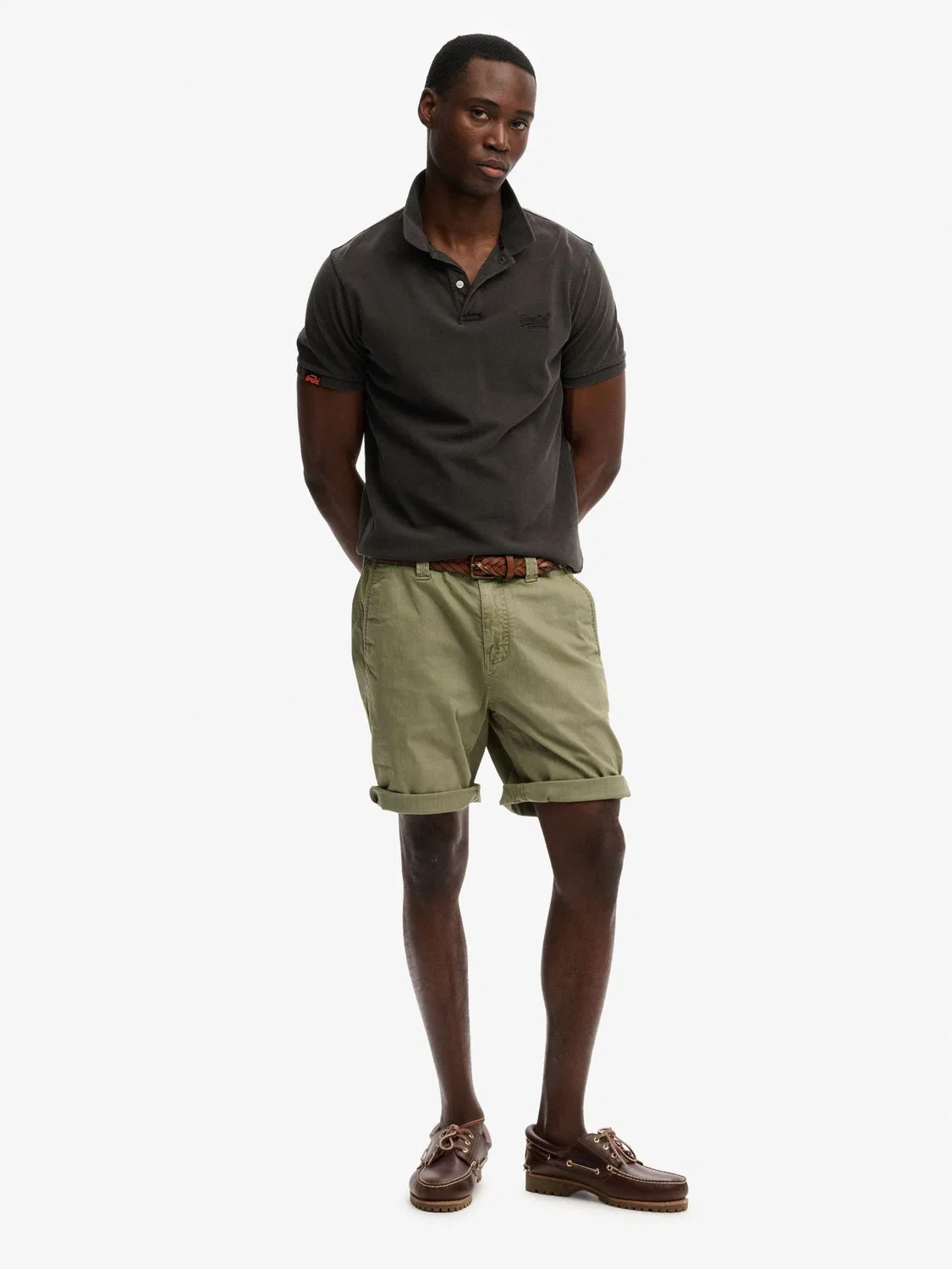 Шорты чинос Utility Superdry, зеленый
