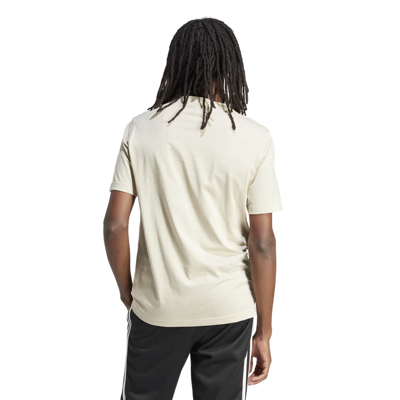 Футболка мужская Essential T-Shirt Adidas, цвет Putty Grey — фото 4